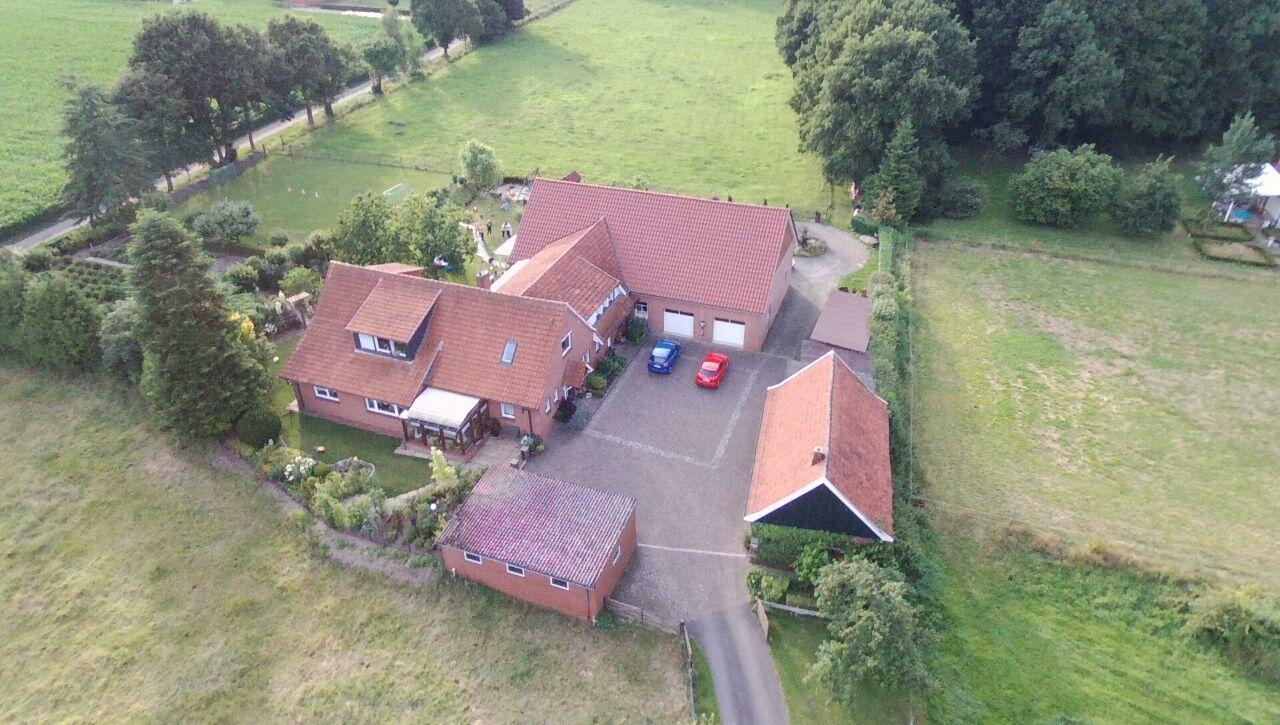 Ferienwohnung Am Waldrand Schuettorf Exterior foto